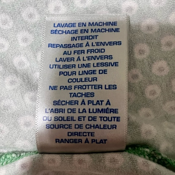 Boden Green and White Puff Sleeve Wrap  Dress - Picture 4 of 11